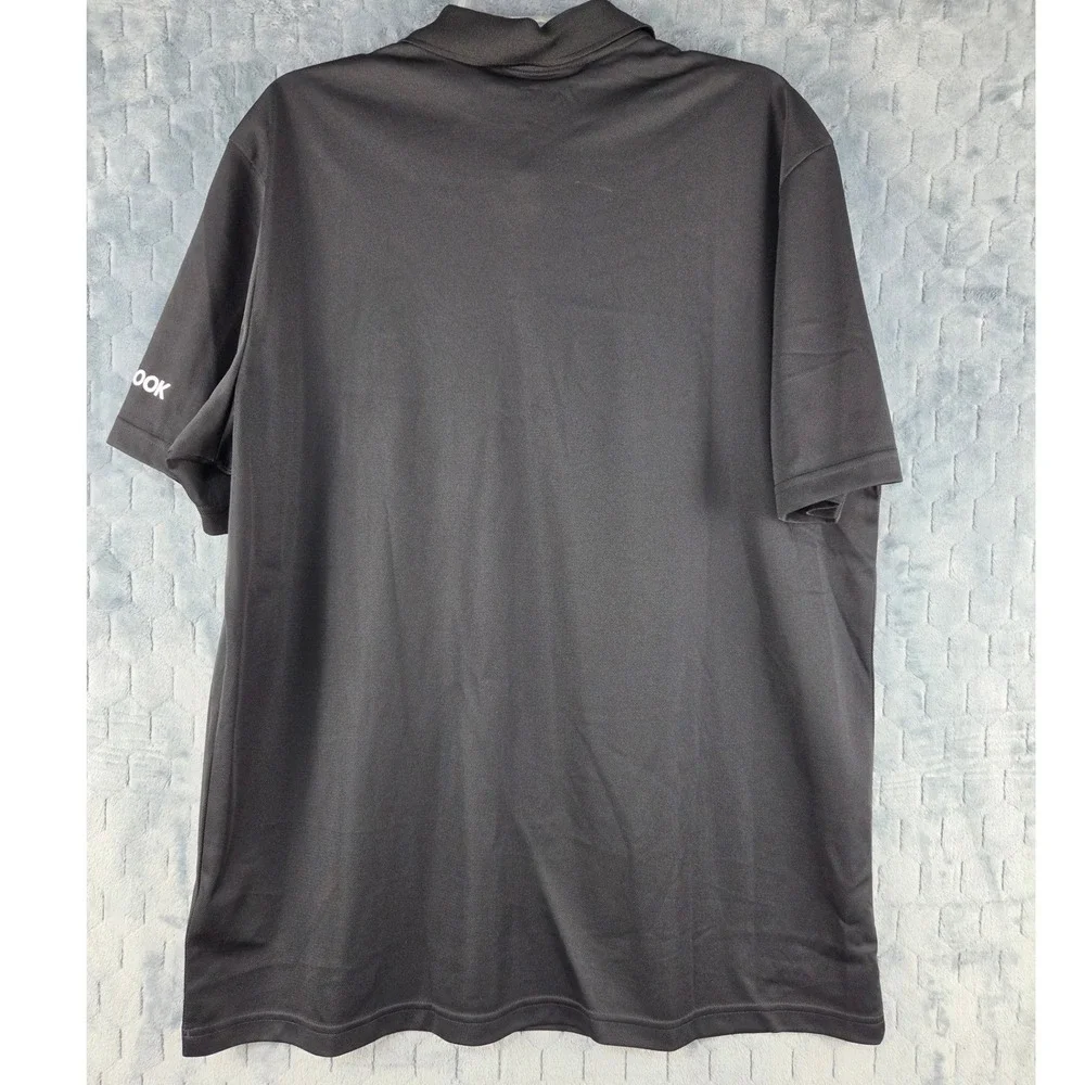Adidas A430 SLD Pique Golf Polo Shirt Mens XL Black Short Sleeve New IB7337